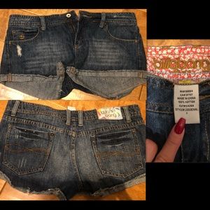 Jean shorts